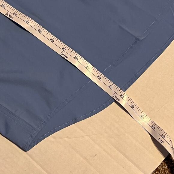 Men's Tropicwear Shirt, Long-Sleeve.  Blue.  NWT  Size XXL - Picture 5 of 7